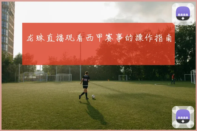 龙珠直播观看西甲赛事的操作指南